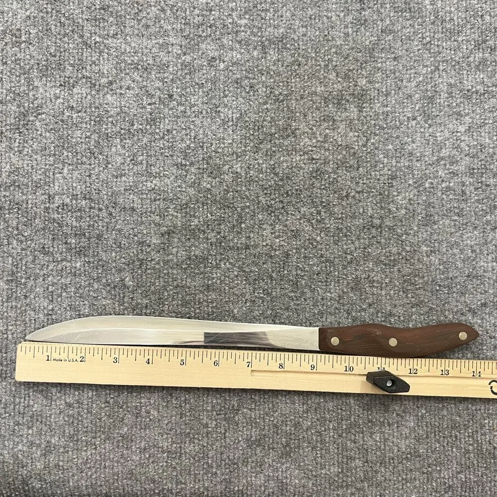Cutco 23 Slicing Knife Wood Handle USA Made 14
